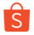 logo padrão do aplicativo "Shopee"